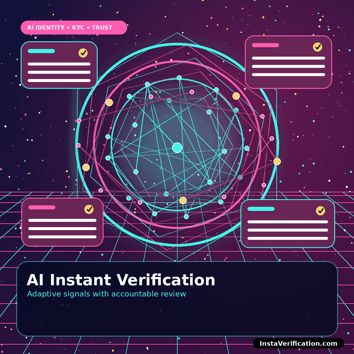 Neural identity network and shield for AI Instant Verification